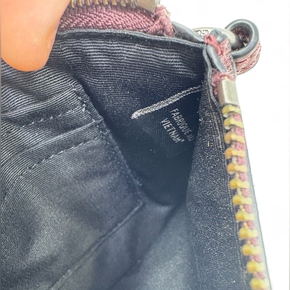 Like New COACH Sparkle Purple Wrislet - Picture 9 of 10